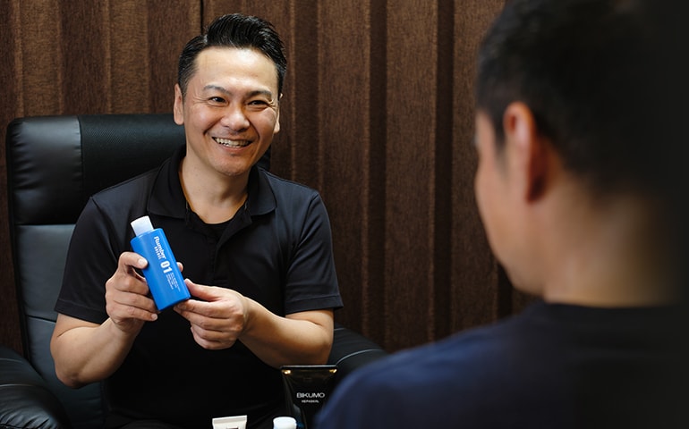 薬を使用しないので、副作用がない